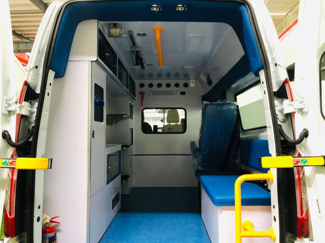 ICU-Type Gasoline Ford Transit Ambulance for Transportation Patient