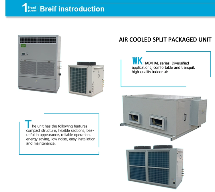 85kw Chinese Medical Low Temperature Central Split Air Conditioner